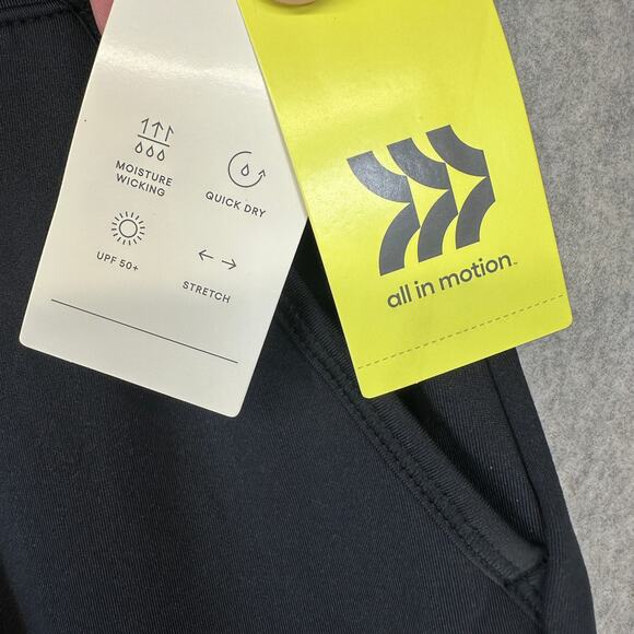 All in Motion Soft Stretch Jogger Pants Girls Size S(6/6X) Black Polyester Blend - Picture 6 of 10